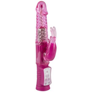 You2Toys - Sugar Babe - gyöngyös, nyuszis csiklókaros vibrátor (szeder)