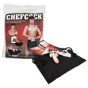 CHEFCOCK - BIG BOSS mókás kötény, erotikus ajándék