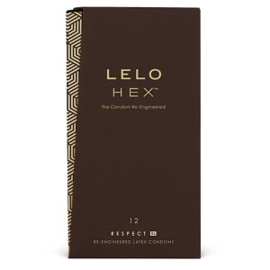 LELO Hex Respect XL - luxus óvszer (12 db)
