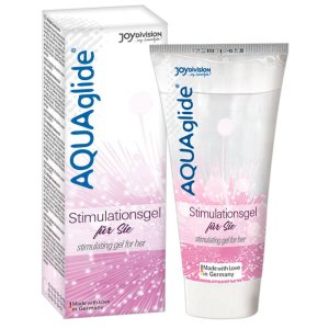 AQUAglide Stimulation - stimuláló intim gél nőknek (25 ml)