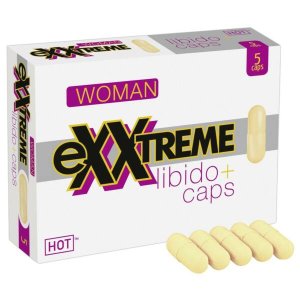 Hot exxtreme Libido - étrend-kiegészítő kapszula nőknek (5 db)