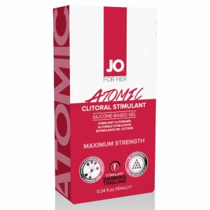 System JO - ATOMIC - klitorisz stimuláló gél nőknek (10 ml)