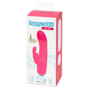 Happyrabbit Mini Rabbit - akkus csiklókaros vibrátor (pink)