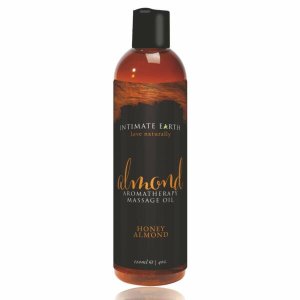 Intimate Earth Almond - erotikus masszázsolaj méz-mandula illattal (120 ml)