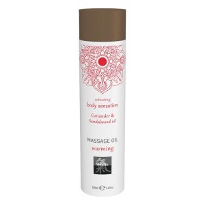 HOT Shiatsu Warming - melegítő masszázsolaj koriander-szantálfa (100 ml)