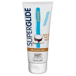 HOT Superglide Kókusz - ehető síkosító (75 ml)