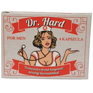 Dr. Hard for men - étrend-kiegészítő kapszula férfiaknak (4 db)