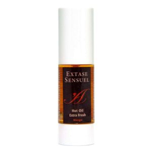 Extase Sensuel - hűsítő-melegítő masszázsolaj mangó illattal (30 ml)