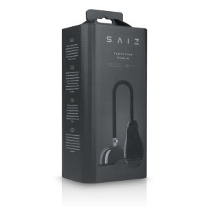 Saiz Premium - automata punci pumpa nőknek (átlátszó-fekete)