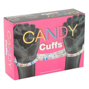 Candy Cuffs - színes ehető cukor bilincs (45 g)