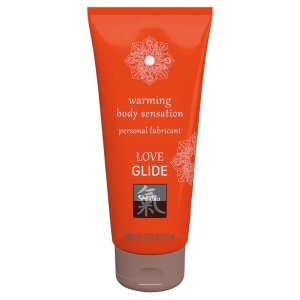 HOT Shiatsu Love Warming - vízbázisú, melegítő síkosító (100 ml)