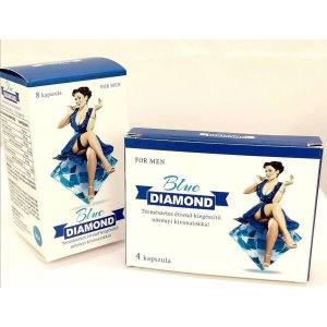 Blue Diamond - természetes étrend-kiegészítő kapszula férfiaknak (8 db)