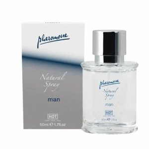 HOT Natural - feromon spray férfiaknak, feromon parfüm (50 ml)