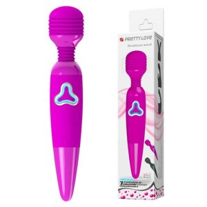 Pretty Love Wand - akkus, masszírozó vibrátor (lila)