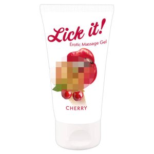 Lick it! - 2in1 ehető síkosító (cseresznye, 50 ml)