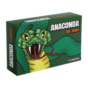 Anaconda - természetes étrend-kiegészítő kapszula férfiaknak (4 db)