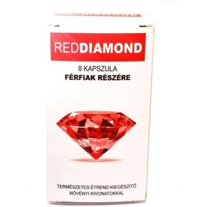 Red Diamond - természetes étrend-kiegészítő kapszula férfiaknak (8 db)