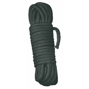 Shibari Rope - bondage kötél (10 m, fekete)