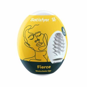 Satisfyer Egg Fierce - tojás maszturbátor férfiaknak (1 db)