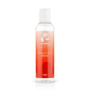 EasyGlide 2in1 - vízbázisú síkosító és masszázsgél (150 ml)