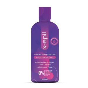X-Epil - érzéki síkosító gél intim használatra (100 ml)