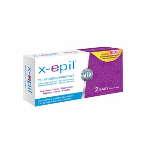 X-Epil - terhességi gyorsteszt otthoni használatra (2 db)