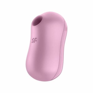 Satisfyer Cotton Candy - akkus léghullámos csikló vibrátor (lila)