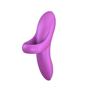 Satisfyer Bold Lover - akkus vízálló ujjvibrátor nőknek és (pink)