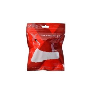 Perfect Fit Breeder - fehér nyitott végű, vastagító péniszköpeny (10 cm)