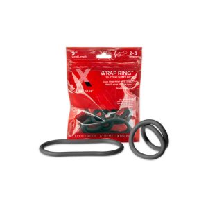 Perfect Fit Slim Wrap 9 - vékony péniszgyűrű (fekete, 22 cm)