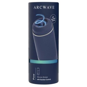Arcwave Pow - manuális szívó maszturbátor férfiaknak (kék)