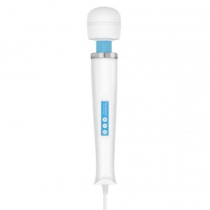 MyMagicWand - erős masszírozó vibrátor (fehér-kék)