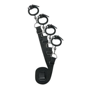 EasyToys - ágyhoz kötöző szett (fekete)