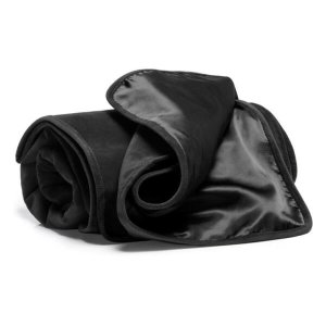 Liberator Fascinator Throw - mikroszálas szextakaró és szexlepedő (fekete)