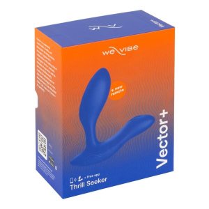We-Vibe Vector+ - app-vezérelt prosztata masszírozó anál vibrátor (kék)