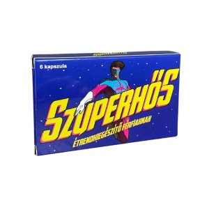 Szuperhős - erős étrend-kiegészítő kapszula férfiaknak (6 db)