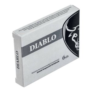 Diablo - maca + ginzeng étrend-kiegészítő kapszula férfiaknak (6 db)