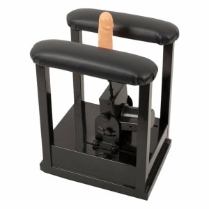 The Banger Sit-On-Climaxer - ráülős hálózati szexgép (fekete)