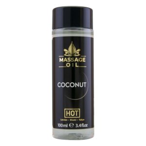HOT bőrápoló masszázsolaj - kókusz (100 ml)
