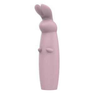 Nude Hazel - akkus nyuszis csikló vibrátor (lila)