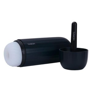 Svakom Sam Neo 2 Pro - App-vezérelt maszturbátor, férfiaknak (fekete-fehér)