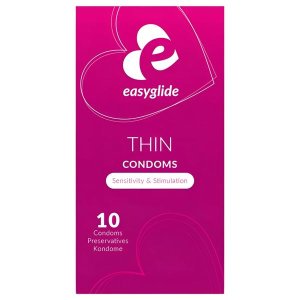 EasyGlide Ultra Thin - extra vékony óvszer élethű érzéssel (10 db)