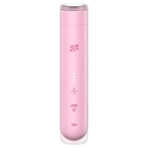 Satisfyer First Kiss - léghullámos csiklóizgató (pink)