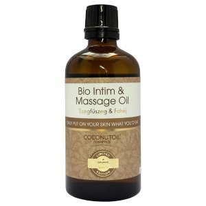 Coconutoil - bio Intim & Masszázsolaj - szegfűszeg-fahéj (80 ml)