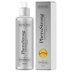 PheroStrong Exclusive - masszázsolaj férfiaknak (100 ml)