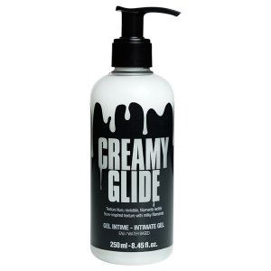 Creamy Glide - vízbázisú síkosító és masszázsgél, műsperma hatású (250 ml)