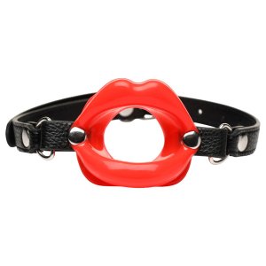 XR Brands - szájpecek BDSM játékhoz (piros)