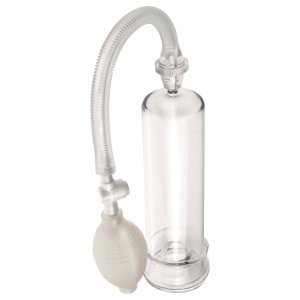 Pipedream - Pump Worx Beginner's - áttetsző péniszpumpa (19 cm)