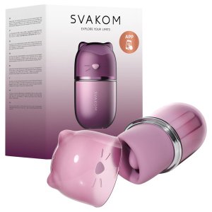 Svakom Klitty - app-vezérelt nyaló és szívó vibrátor