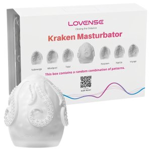 LOVENSE Kraken - maszturbációs tojás - 6db (fehér)